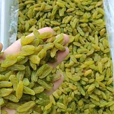 کشمش سبز قلمی صادراتی ممتاز با طعم شیرین مناسب پذیرایی مجالس